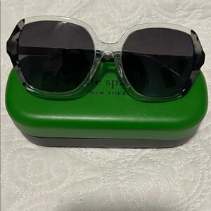 Kate Spade Tortoise and Clear Sunglasses